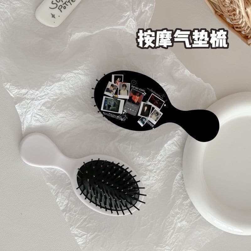 Celebridade mercadoria Mini tamanho pequeno massagem almofada de ar pente cabelo encaracolado fofo portátil pequeno pent