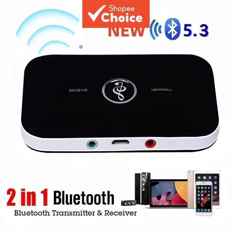 Bluetooth 5.3 Receptor Transmissor U Disco RCA 3.5mm AUX Jack Música Estéreo Adaptador De Áudio Sem Fio Para Carro Kit A