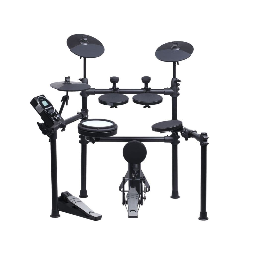 Bateria Eletrônica Medeli MZ520 com Baquetas Pedal e Rack