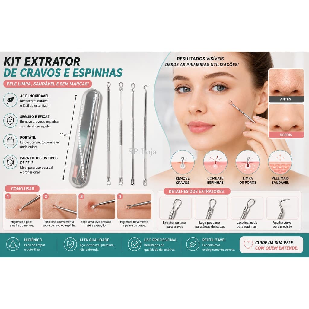 Agulha para acne