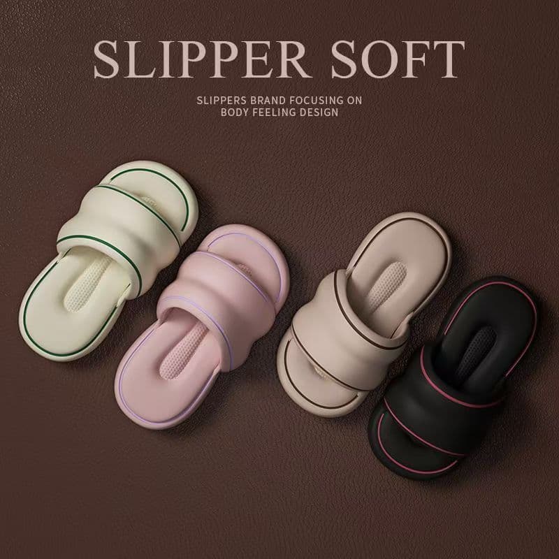 Chinelos Antiderrapantes Com Sola Macia Para Homens E Mulheres