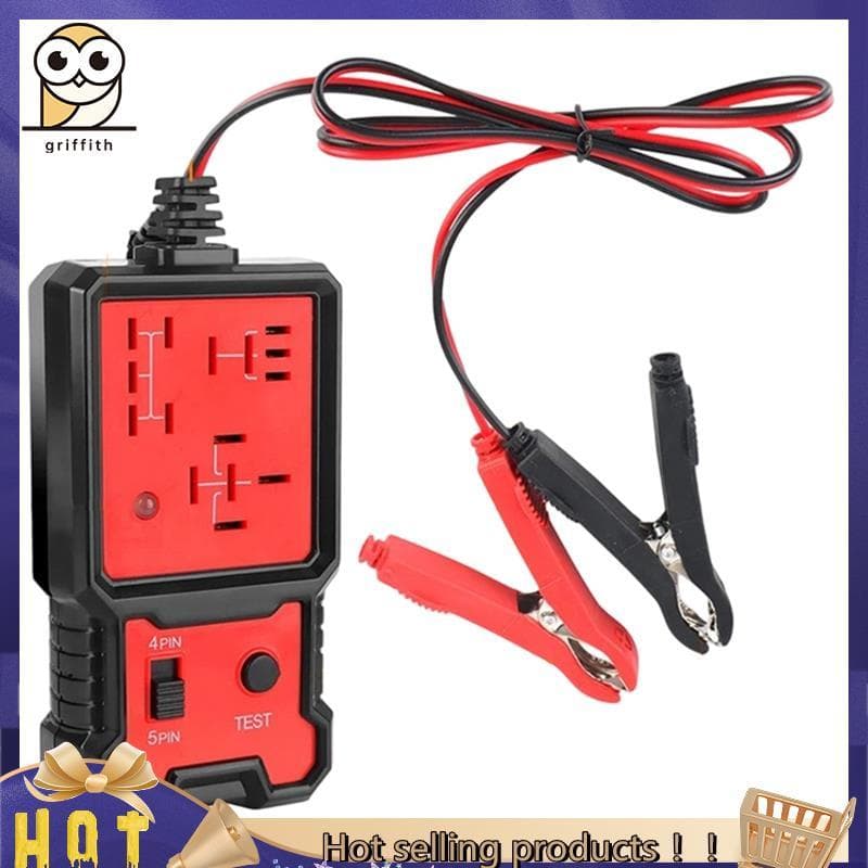 Inspetor De Bateria De Carro , Indicador LED Universal 12V , Teste De Relé Eletrônico Automotivo , Testador De Tensão