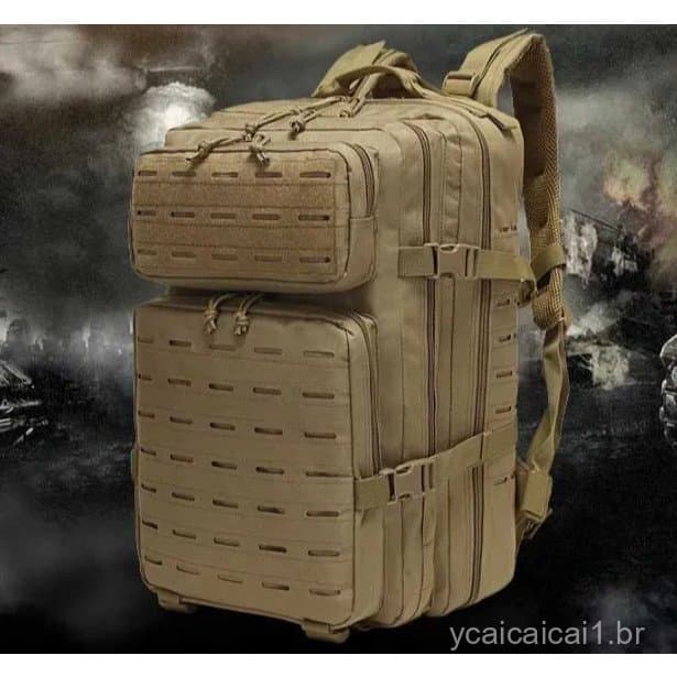Corte a laser 50l mochila caminhadas montanhismo sobrevivência mochila viagem ao ar livre fitness moore mochila tática