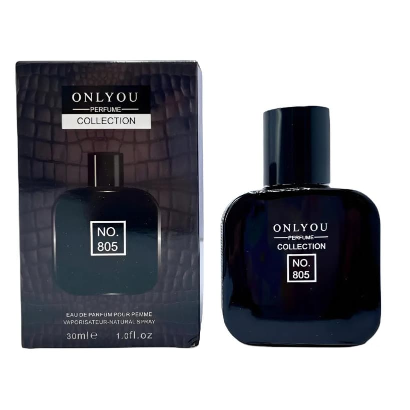Perfume miniatura Onlyou 30ml n° 805，Crie uma fragrância única, moderna e cativante.