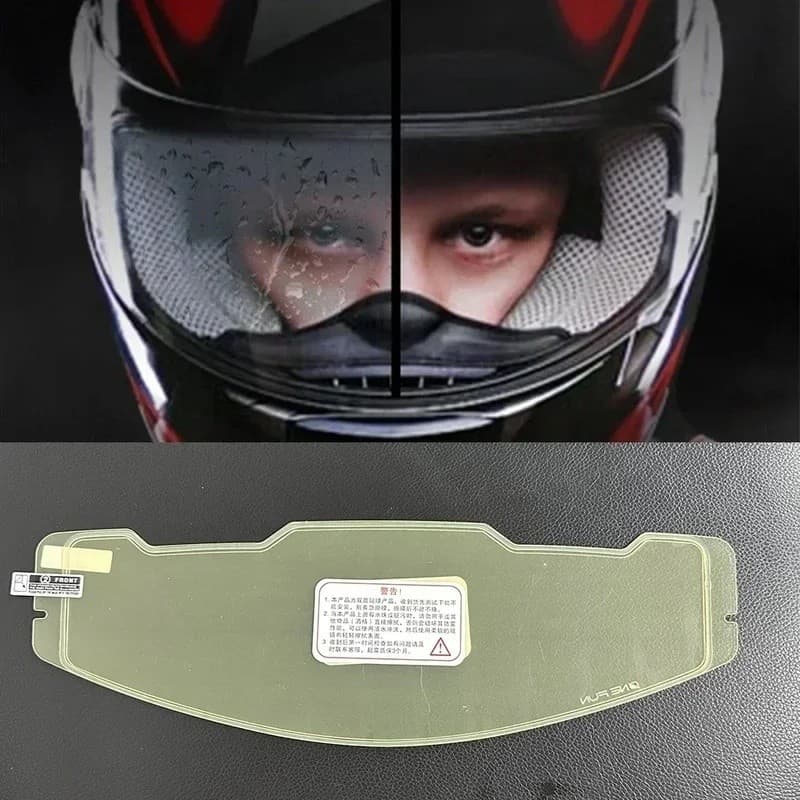 Viseira De Capacete De Motocicleta Anti Nevoeiro Filme Moto Capacetes Lente Para MT JARAMA