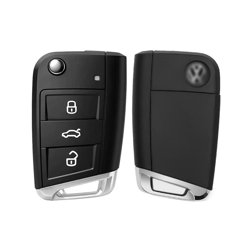 Carcaça Chave Canivete VW Polo Nivus T-Cross Virtus 2019 2020 2021 2022
