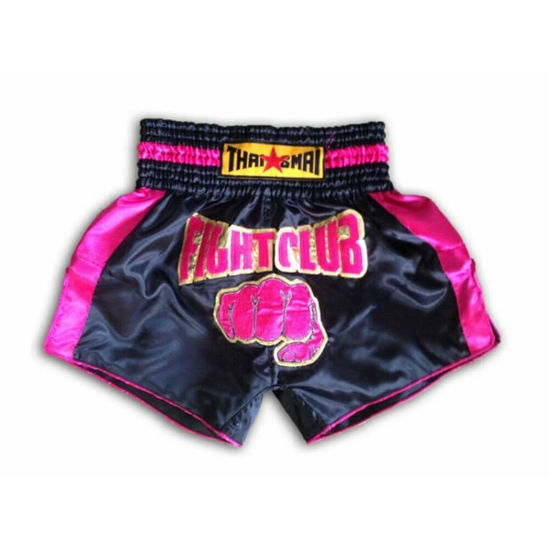 Clube De Luta Muay Thai Kickboxing Shorts Troncos MMA Fight Gear Bordado Homens Menina