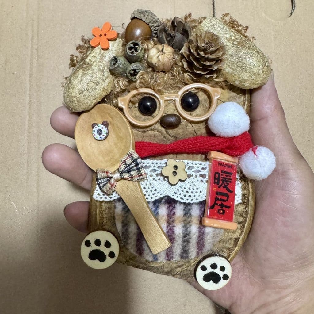 Super fofo super doce Yunan soja pod boneca produto acabado pronto estoque casal artesanal pod Yunnan ornamentos