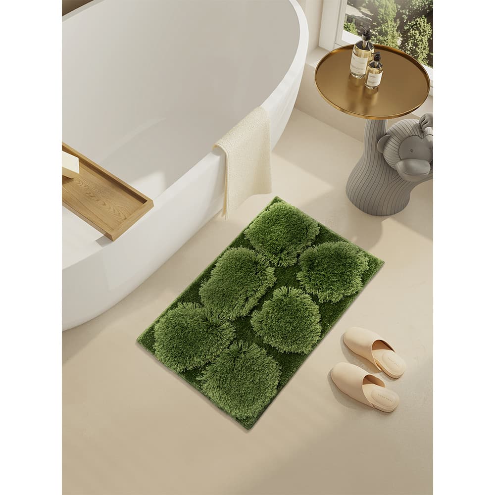 Munai creme cor sólida tapete do banheiro tapete de porta do banheiro absorvente pé tapete antiderrapante tapete de port