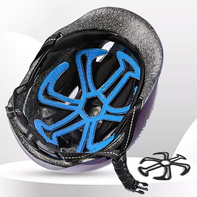 Adequado para Yadi Emma bezerro veículo elétrico capacete forro interno sem pressão cabelo Anti-pressão penteado isolame