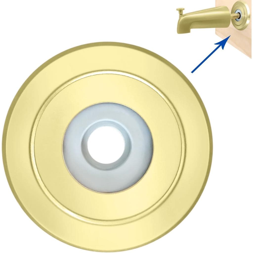 Espaçador de 1/2" de espessura para bico de banheira, anel de acabamento para torneira de banheiro, placa de cobertura p
