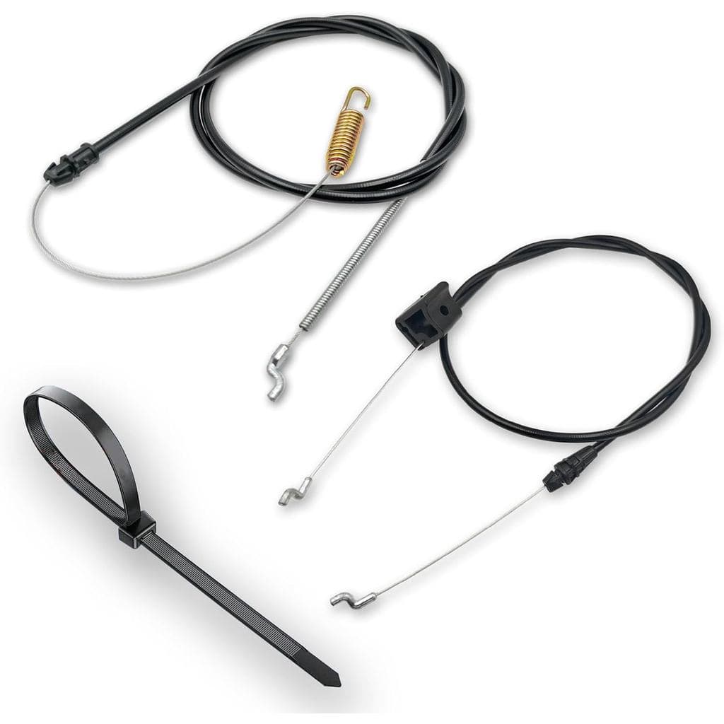 Cabo de Freio 112-8818 e Cabo de Tração 119-2379 em Conjunto |   Compatível com Cortador de Grama Reciclador Toro 22" 20