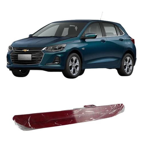 Lanterna Freio Tampa Traseira Chevrolet Onix 2020 2021 2022 Vermelho