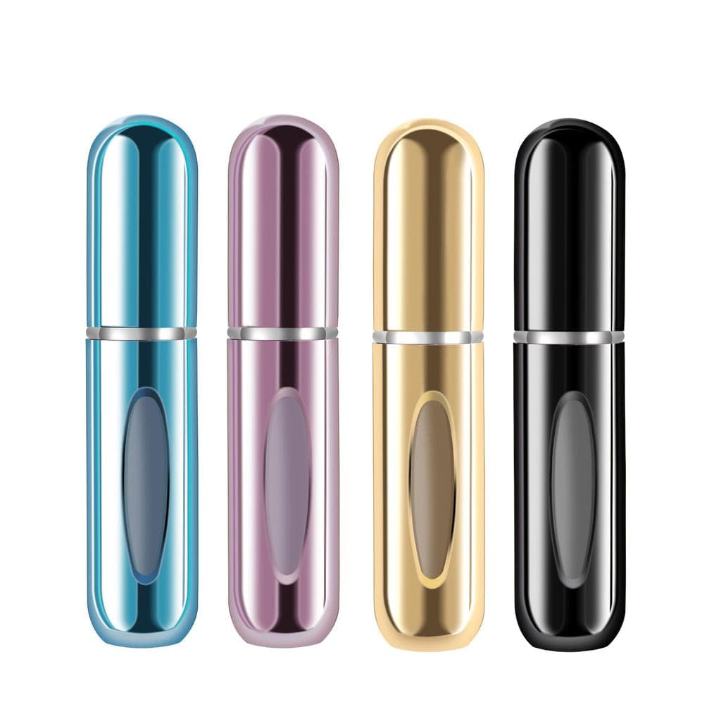 Yamadura Mini Frasco de Perfume Recarregável Portátil, Spray de Perfume Recarregável, Estojo de Refil para Viagem e Uso