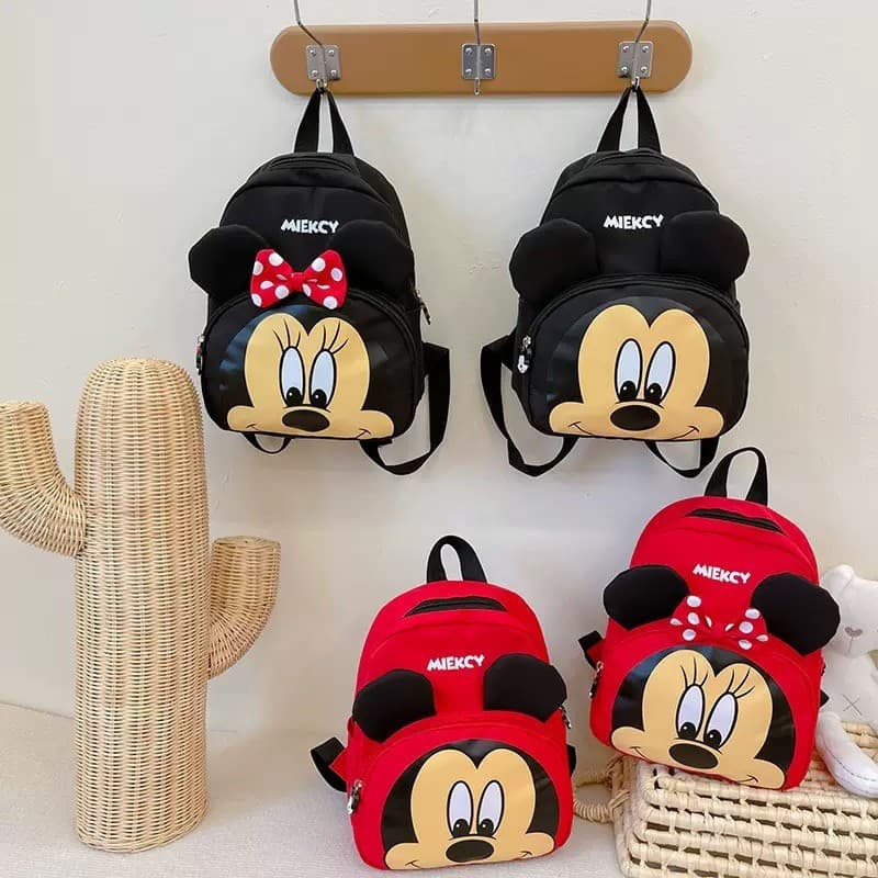 Mochila Infantil para Meninos e Bolsa Escolar Bonita com Estampa do Mickey AH99 ZG4L
