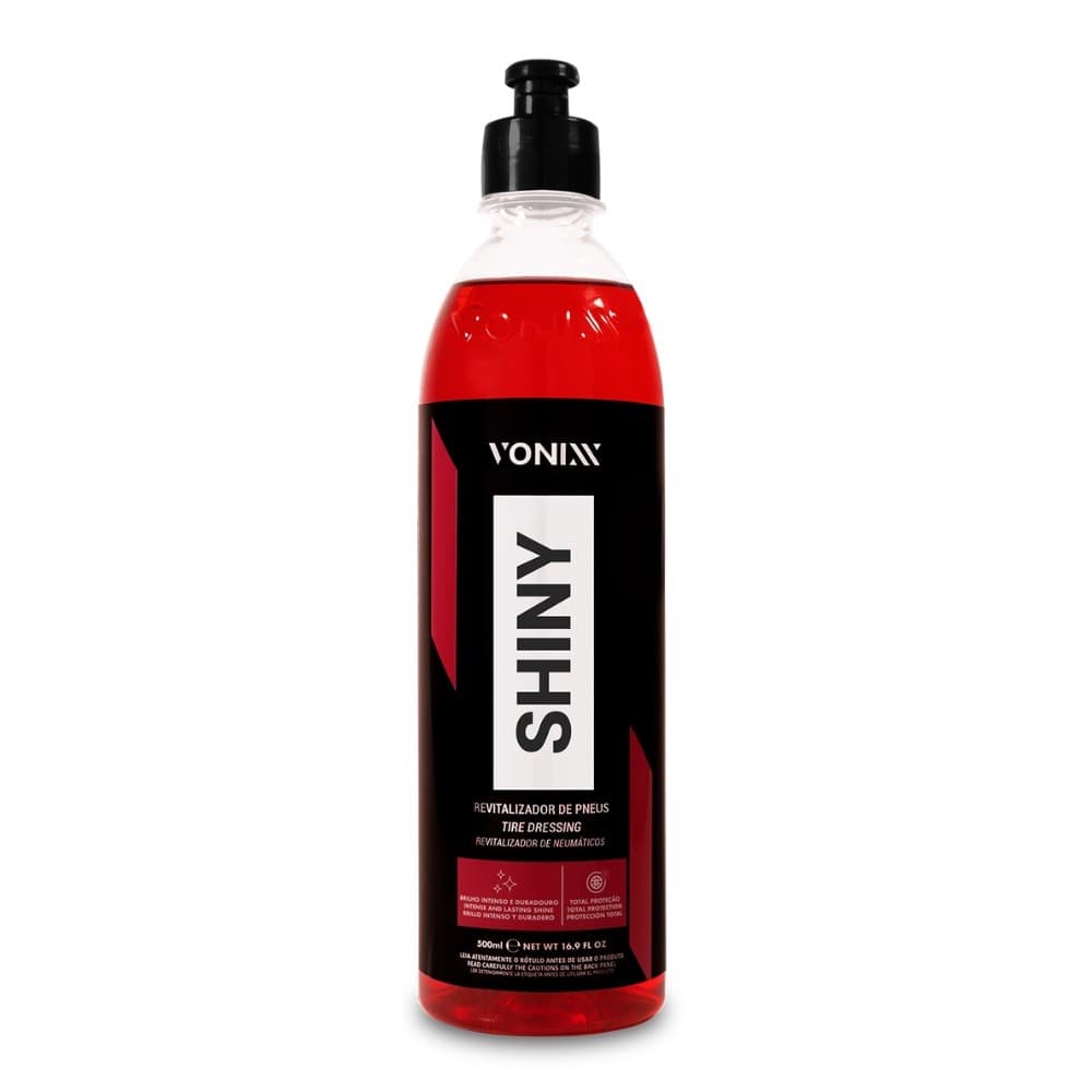 Pretinho de Pneu Brilho Molhado Shiny Vonixx 500ml