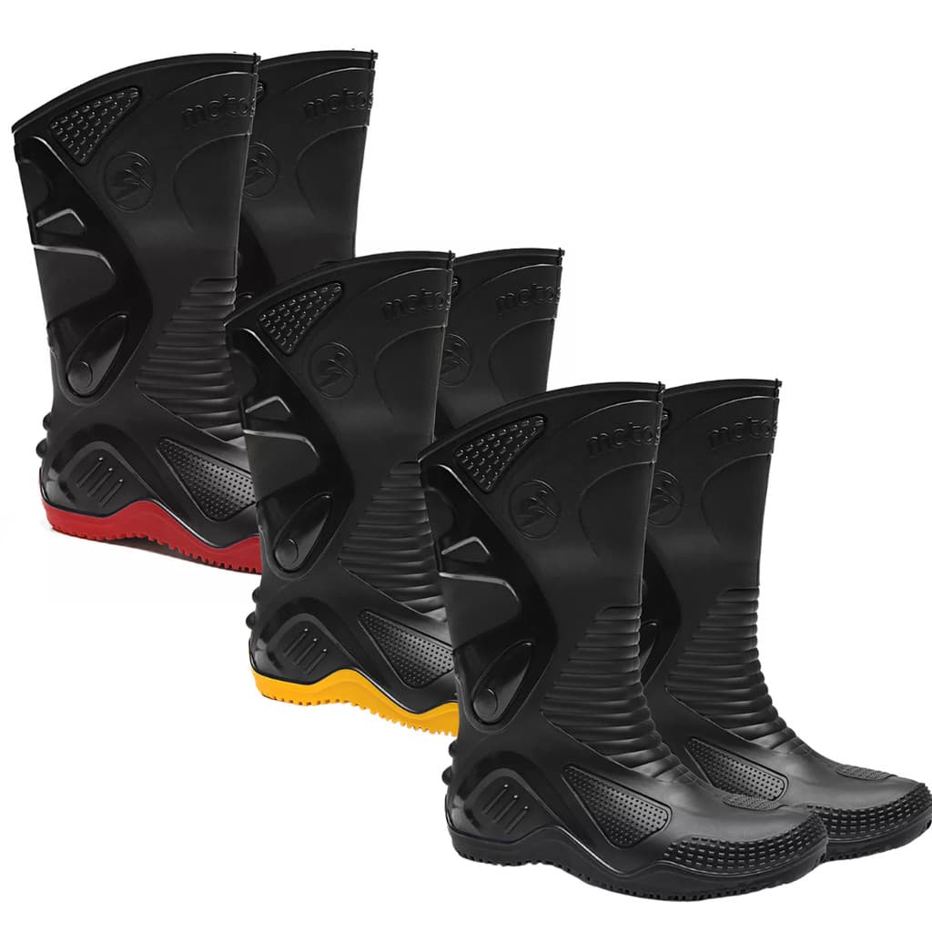 Bota Impermeável Bracol Motosafe PVC Cano Médio Antiderrapante SRC FO Motociclista CA34798