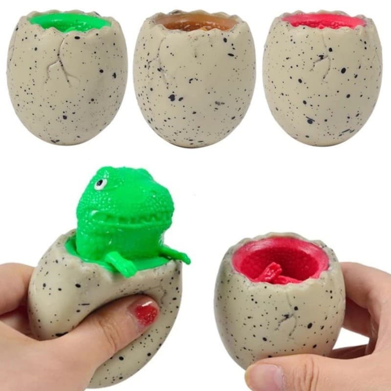 Brinquedo Cubo Dinossauro Ventilado, Brinquedo Sensorial Anti-Estresse para Apertar/Alívio de Estresse para os Dedos, Al