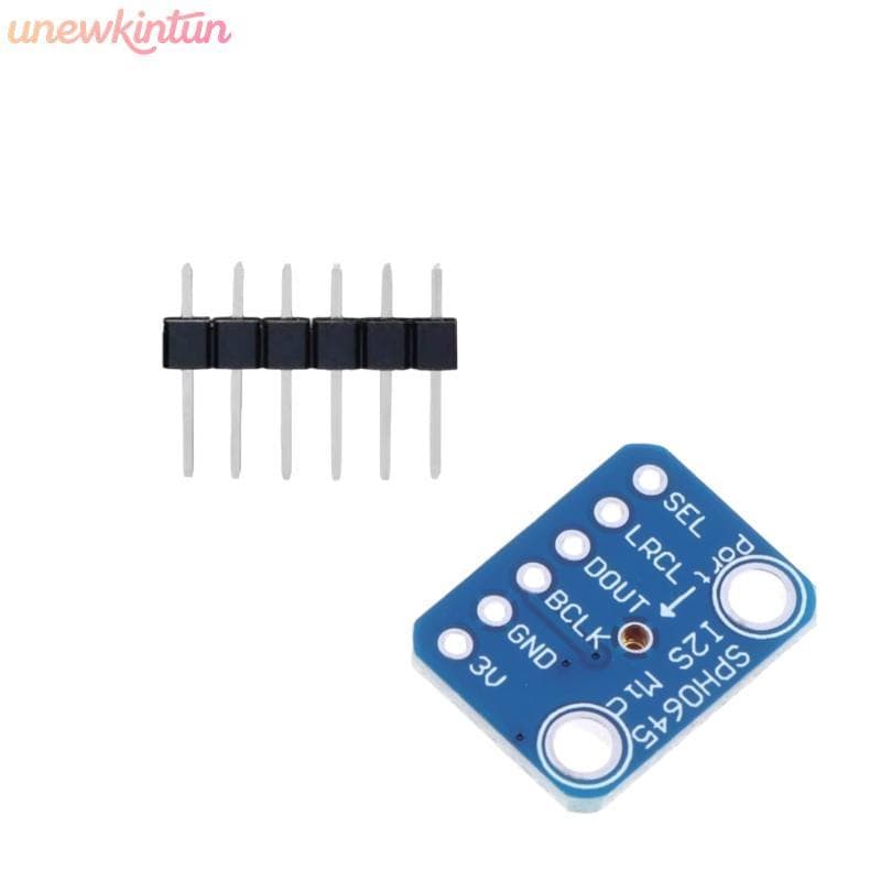 unewkintun 1 Conjunto SPH0645 I2S Memes Módulo De Microfone Placa Sensor Captura Áudio Profissional Para Placas Som Rasp