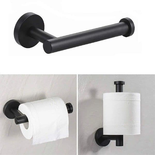 Porta-rolo de Papel Higiênico em Aço Inoxidável – para Banheiro, Instalação sem Furos