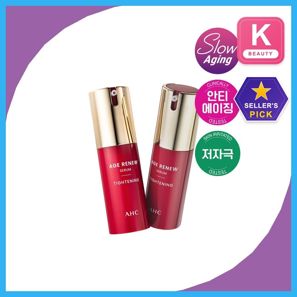 [AHC] Soro Enriquecido Vital 25ml 3pcs/Facial Coreano/Cuidado Suave Firmador E Elasticidade