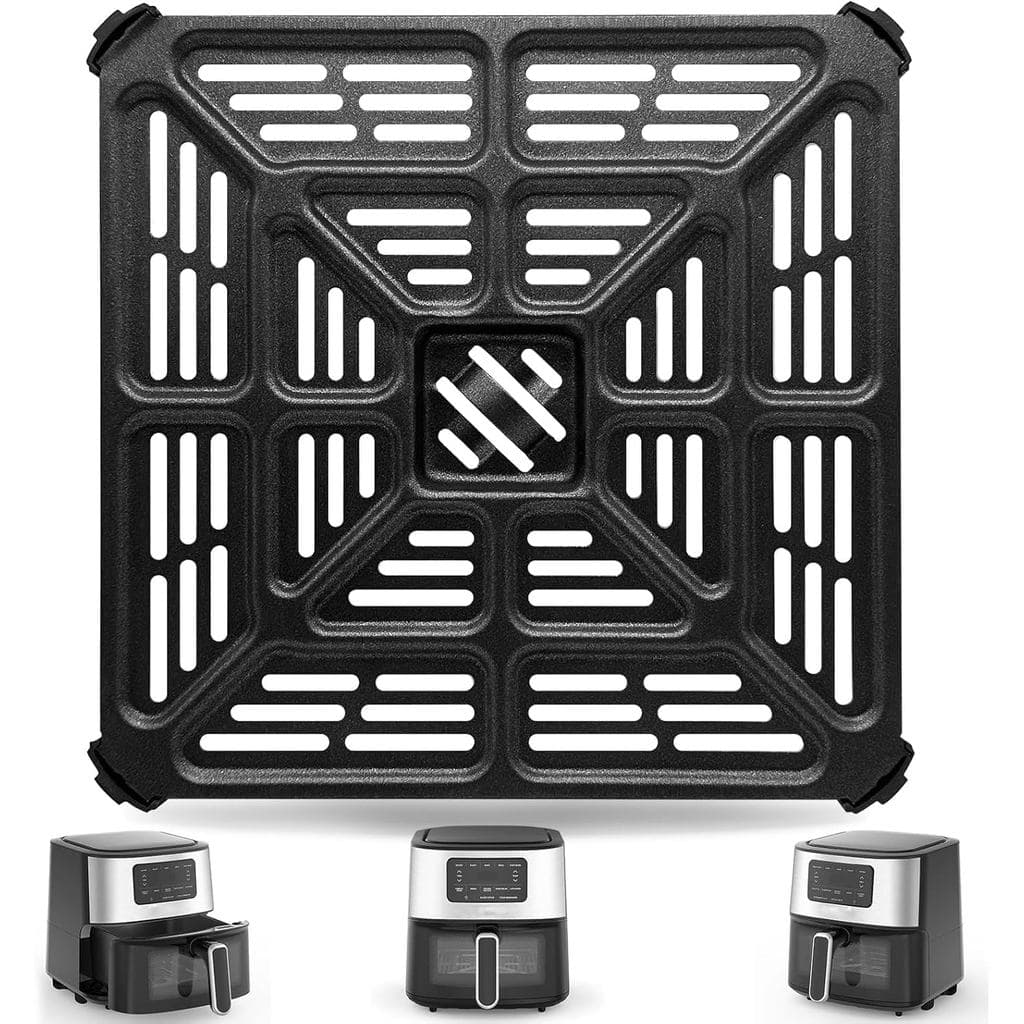 Bandeja de Substituição para Forno Air Fryer Cuisinart AIR-200 6QT, Bandeja de Aço Inoxidável para Forno Air Fryer, Aces
