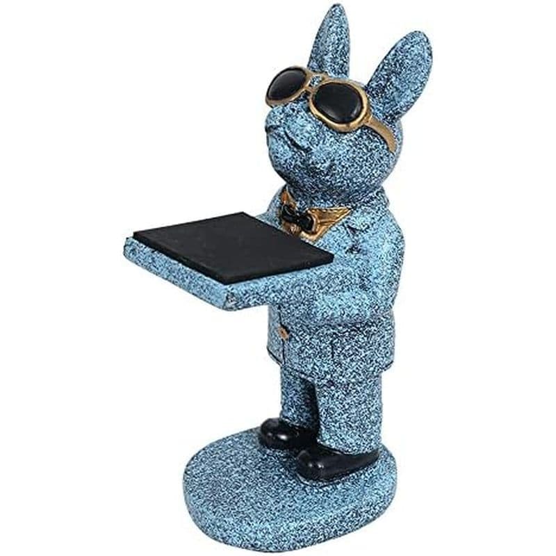 Suporte De Exibição De Relógio Fofo Estatuetas De Cachorro De Resina Legal Joias Pulseira Anel Escritório Decoração De C