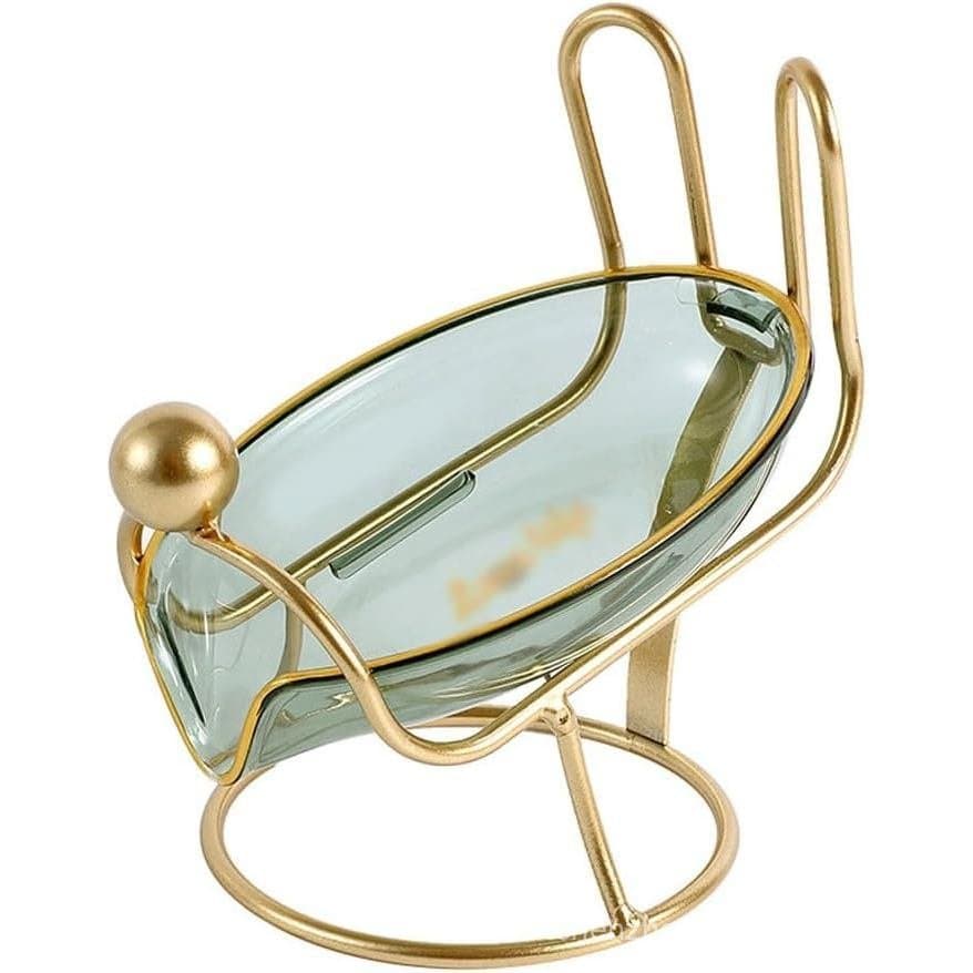 Saboneteira Transparente de Estilo Simples, Suporte para Sabonete, Caixa de Sabonete Transparente, Prateleira de Armazen