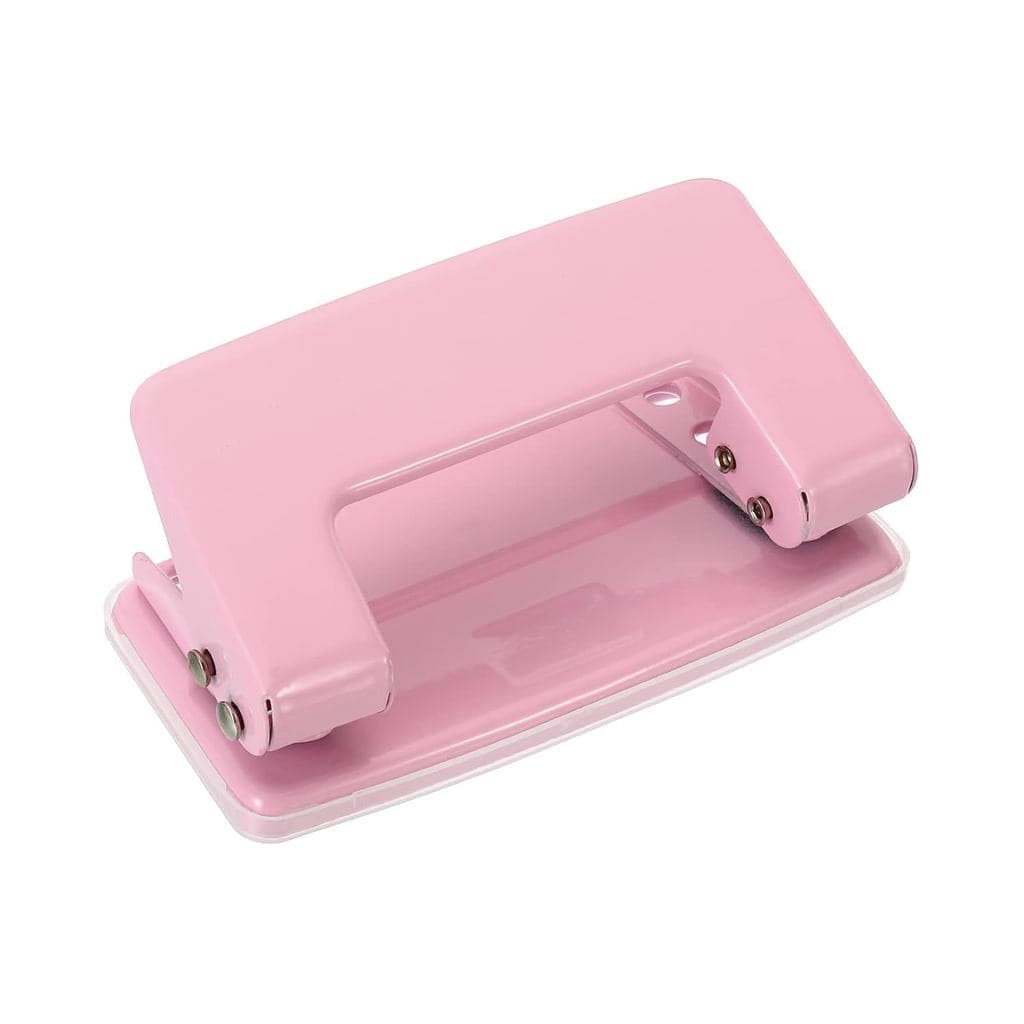 PATIKIL Perfurador De Papel Com 2 Furos De 1/4 " , Metal Capacidade De Perfuração De 8 Folhas Para Material De Escritóri