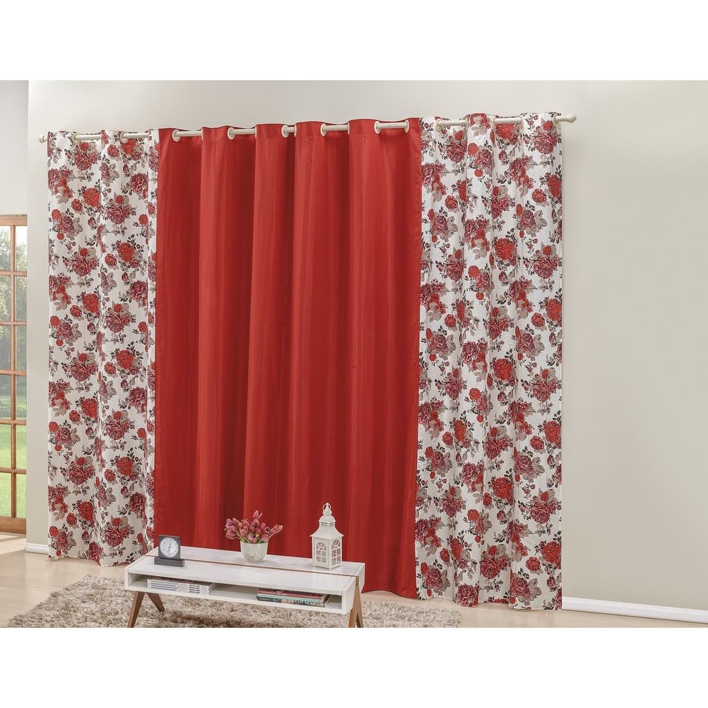 CORTINA FLORATTA 2/3 METROS  MICROPERCAL 200 FIOS