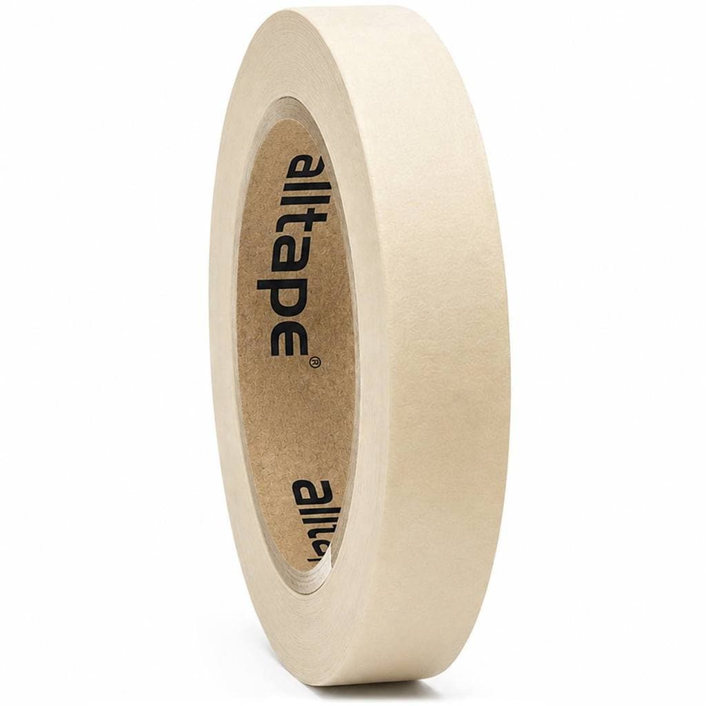 Fita Crepe 18mm x 50m 1 Rolo para Embalagens Pinturas Fixações Trabalhos Escolares Alltape SK710