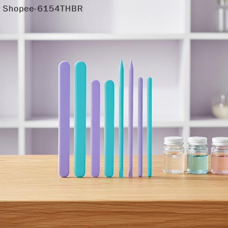 [RG] 4 Peças De Mistura Epóxi De Silicone Premium Stis Agitadores De Resina Não Sti Para Moldes , Enchimento De Tinta ,