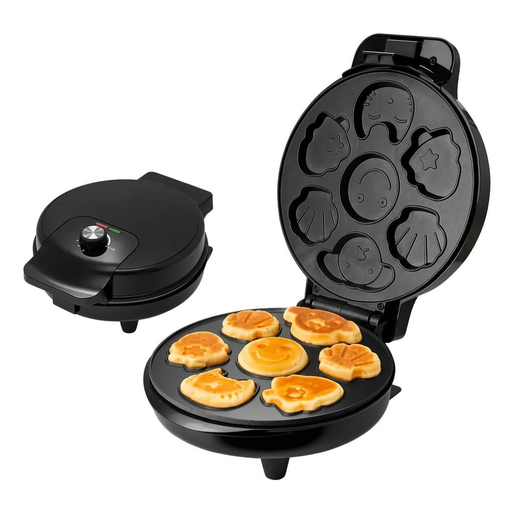 Máquina De Waffle Antiaderente Biscoito Bolo 110v