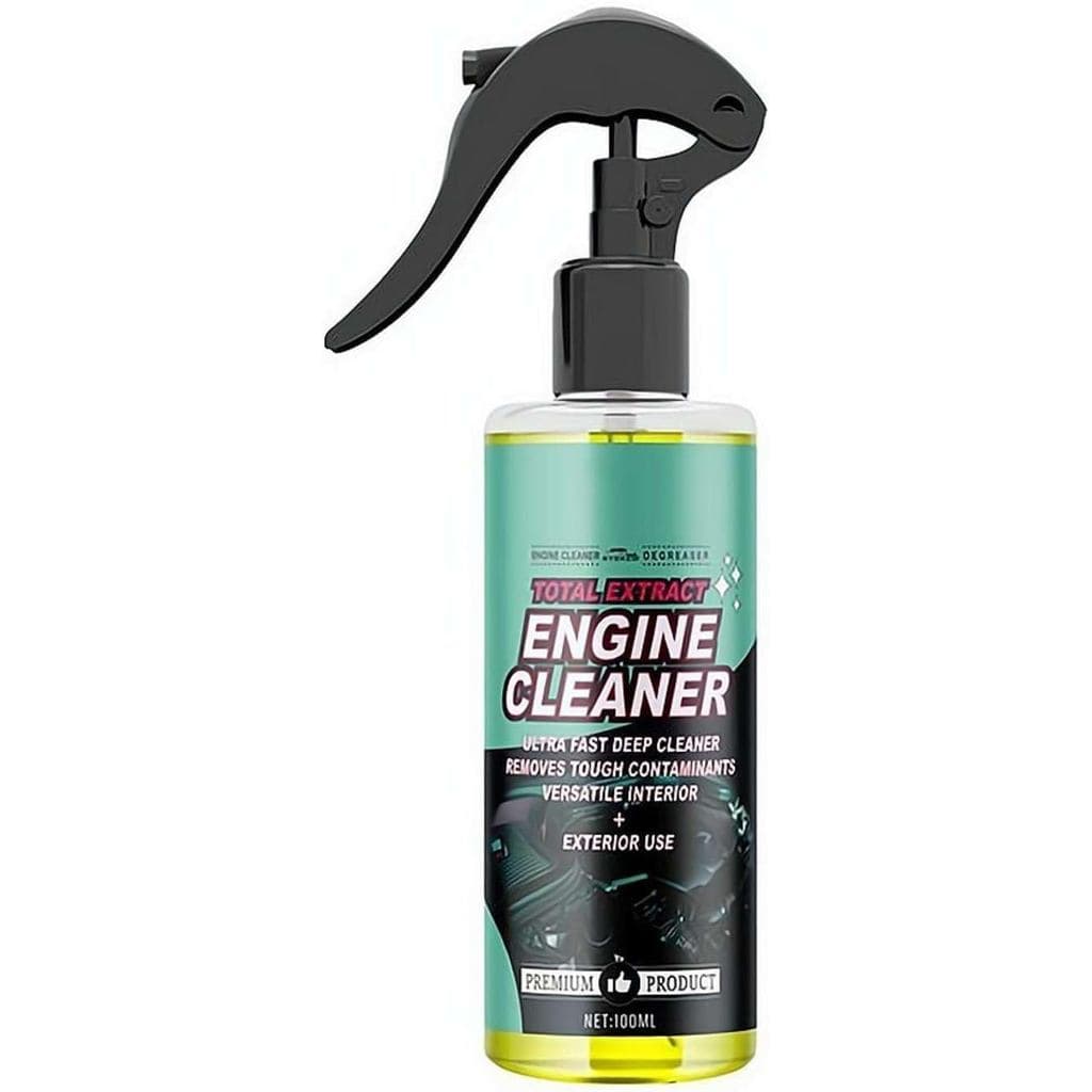 WaterlessCarEngineBayCleanerSpray , Desengordurante De Compartimento De Motor De Ação Rápida , Removedor De Grama Não Co