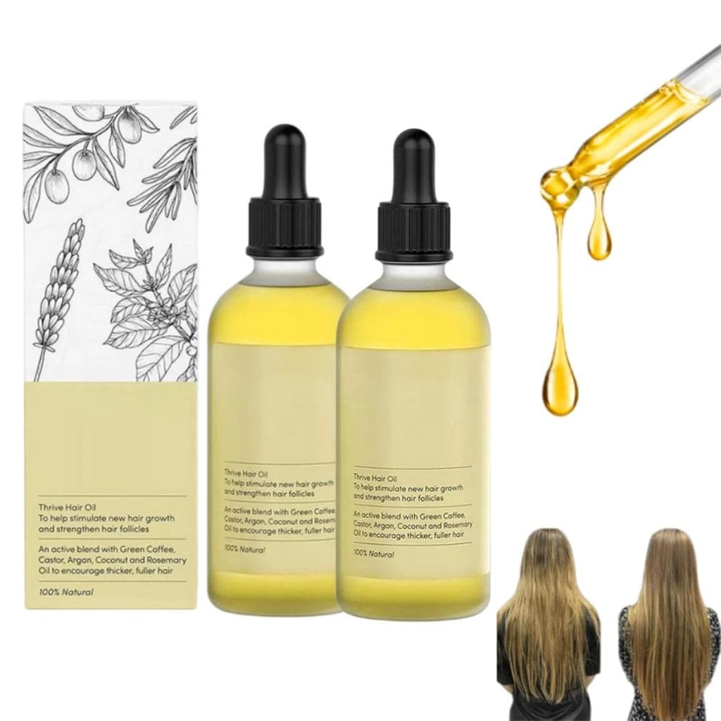 AvensoHair, Crescimento Capilar com Alecrim, Argan e Óleo de Rícino, Máscara Capilar Orgânica e Tratamento Capilar para