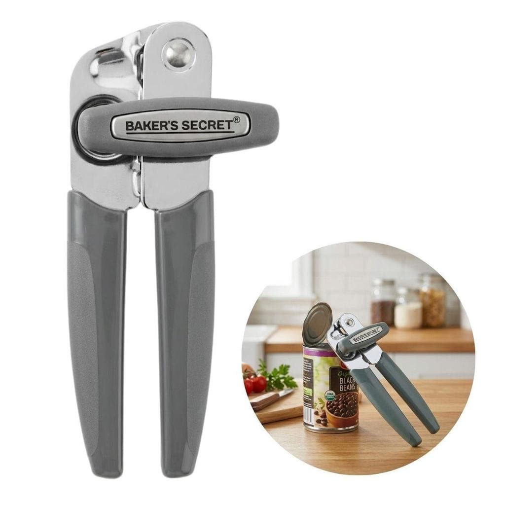 Abridor de Latas Universal Manual Manivela Baker's Secret