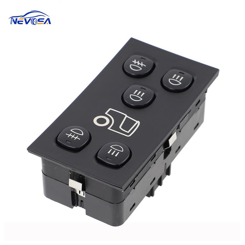 1507637Adequado para caminhão Scania peças de automóvel interruptor de controle de ajuste de luz de nevoeiro interruptor