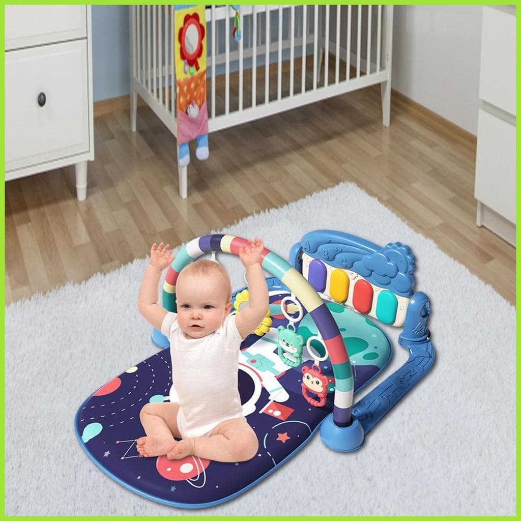 Tapetes De Atividades Infantis , Régua De Altura , 5 Brinquedos Coloridos Removíveis , Rastejando , Multiuso , Três Modo