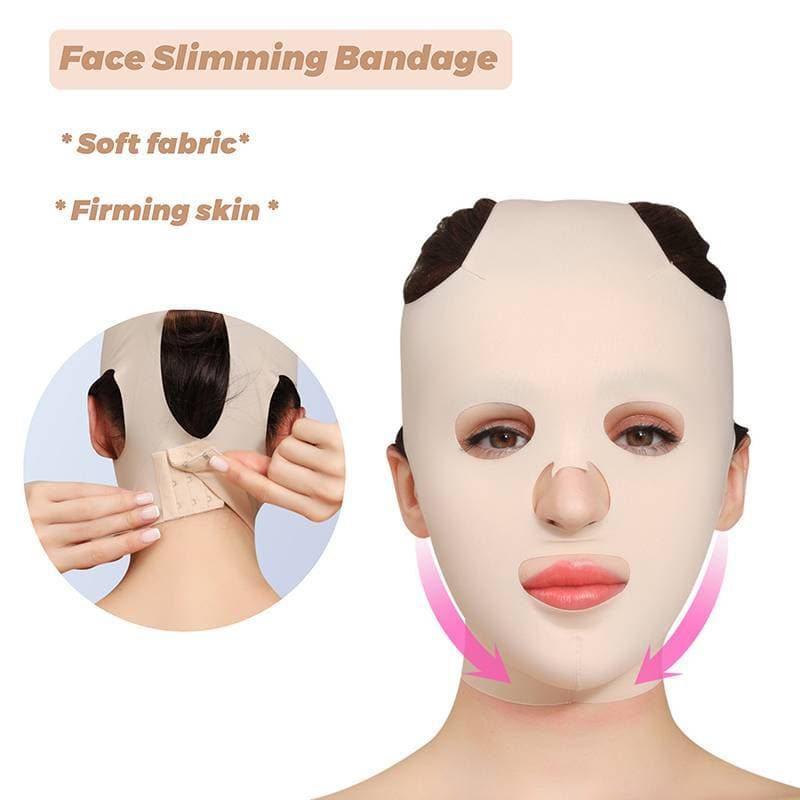 FUUP Elástico Rosto Emagrecimento Bandagem V Linha Shaper Feminino Queixo Bochecha Levantar Cinto Quente
