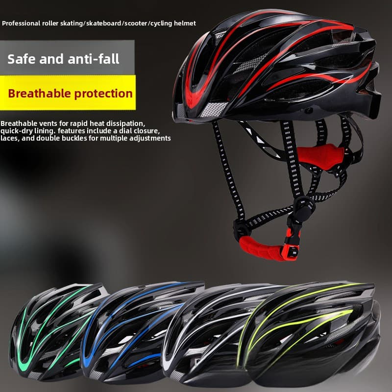 Capacete de ciclismo Capacete de bicicleta de uma peça unissex Capacete de Mountain Bike Equipamento de segurança para c