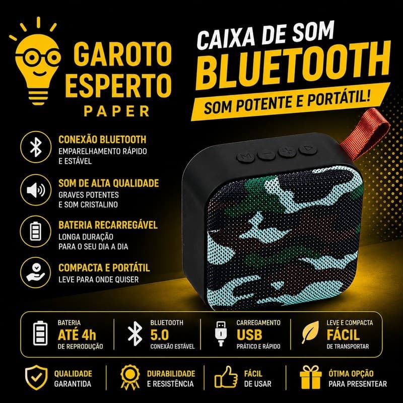 caixa de som Bluetooth  pega pen-drive cartão de memória  de alta duração