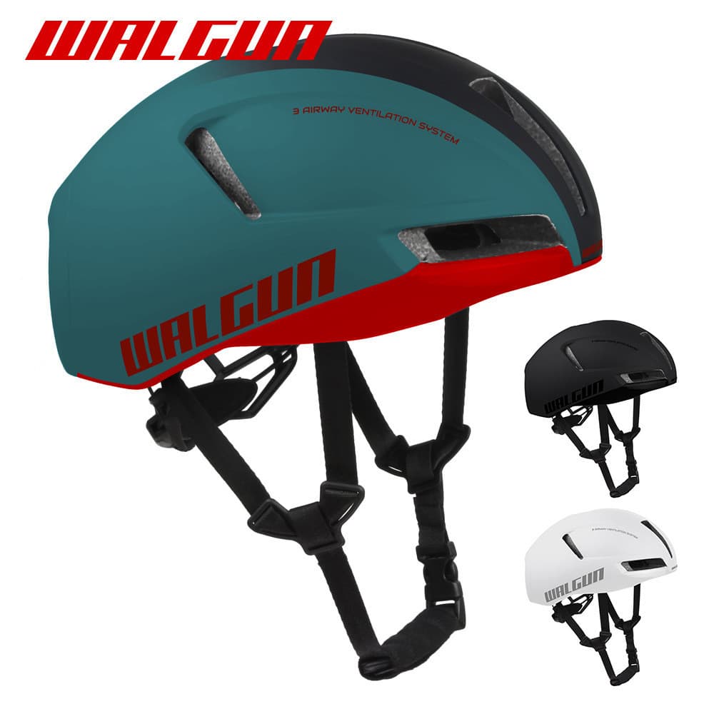 WALGUN Capacete de bicicleta de estrada masculino corta-vento pneumático capacete de Mountain bike capacete de ciclismo