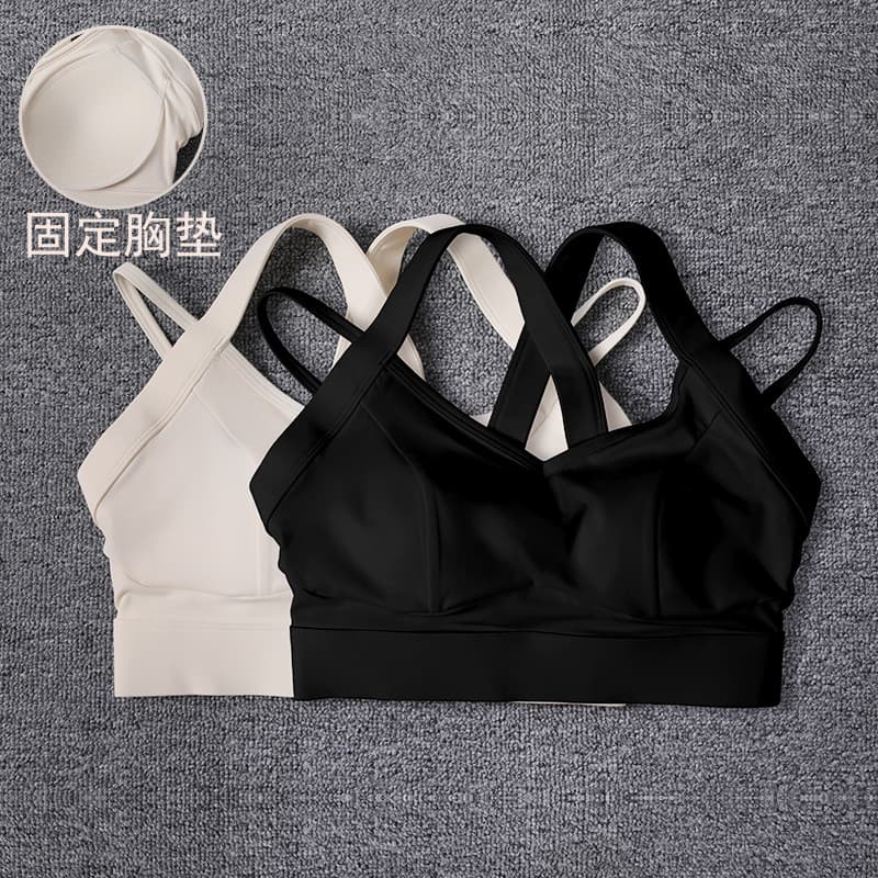 Roupa interior esportiva de secagem rápida de alta intensidade feminina reunindo colete à prova de choque estilo profiss