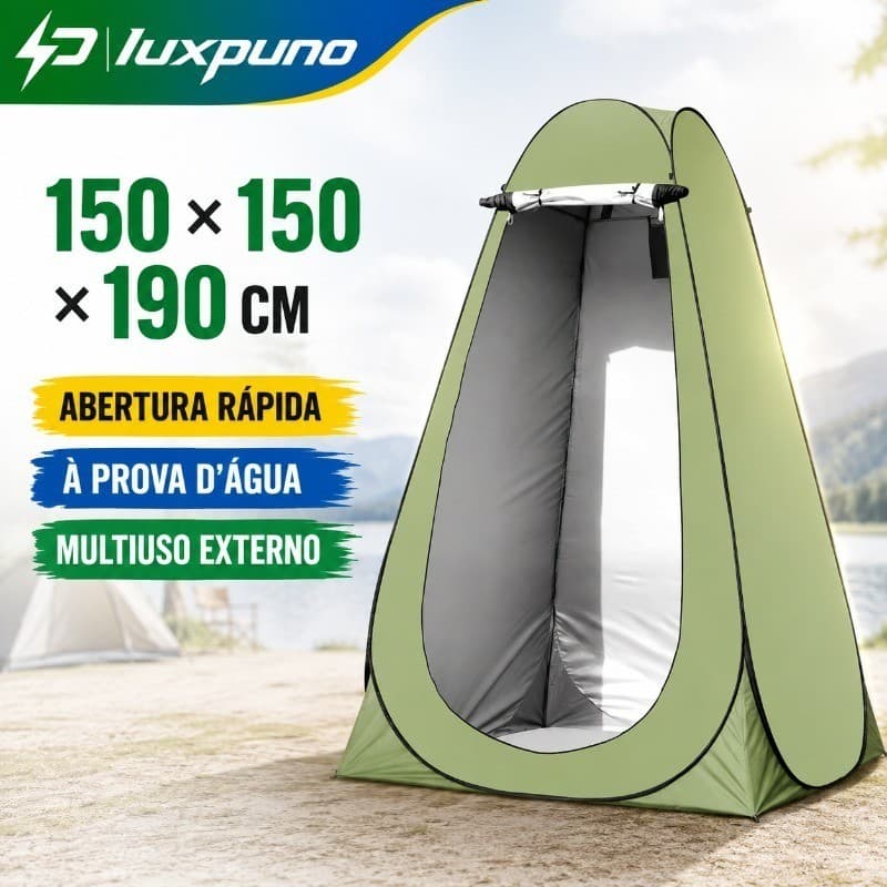 Grande Barraca Privativa Instantânea Trocador De Roupas Banheiro Camping Tenda Portátil Banho Iglu 150*150*190cm