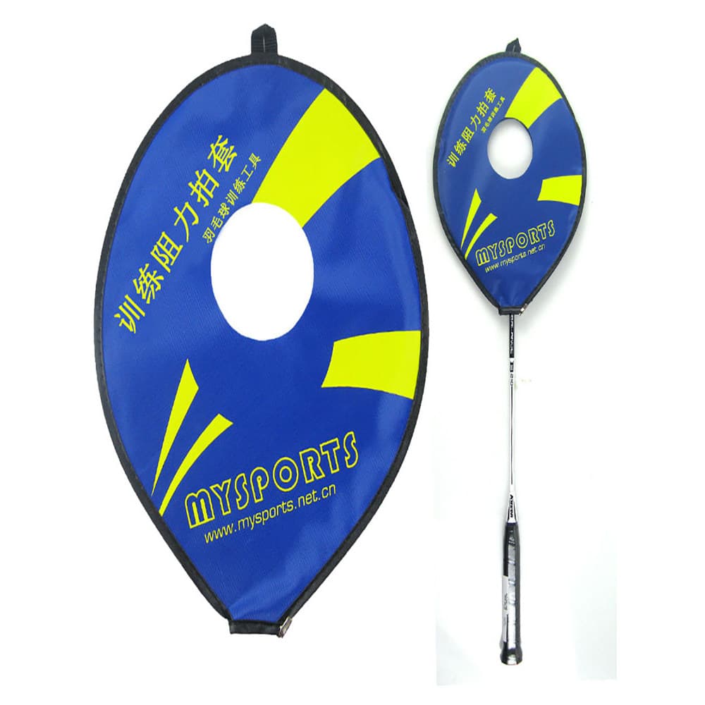 Dispositivo de treinamento de resistência para raquete de Badminton profissional, capa de raquete, exercitador de balanç