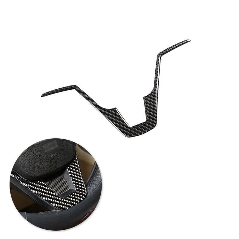 Para Honda CRV CR-V 2007 2008 2009 2010 2011 Interior Do Carro Painel De Volante Fibra Carbono Textura Capa Adesivo Aces