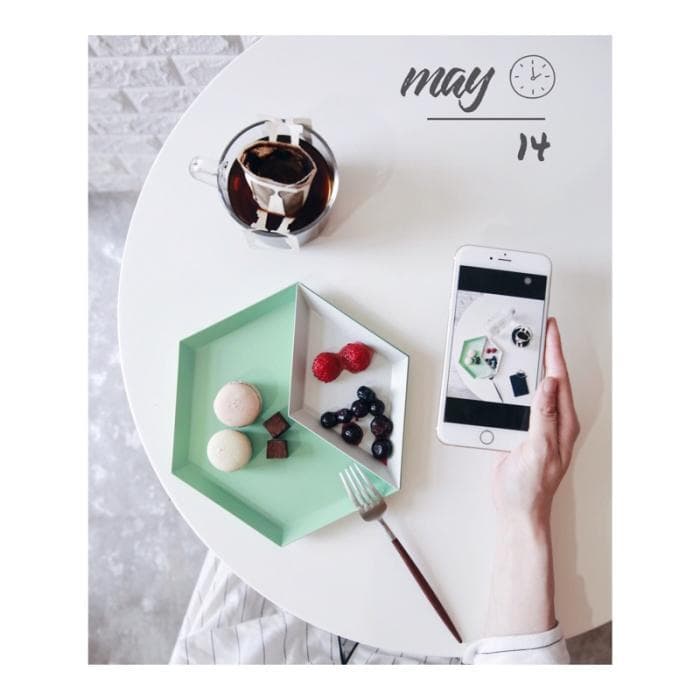 Bandeja de armazenamento de combinação de mesa poligonal nórdica geométrica diamante Metal Hexagonal placa de frutas