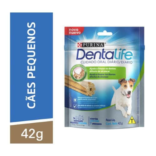 Snack Purina Dentalife para Cães de Raças Pequenas 7 Unid - 42g