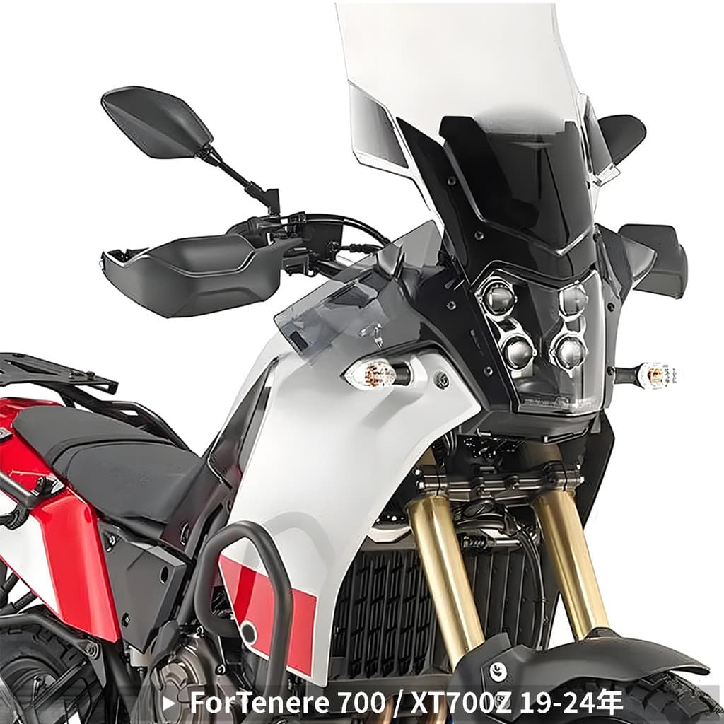 Acessórios para para-brisa dianteiro da motocicleta YAMAHA Tenere 700 XT700Z