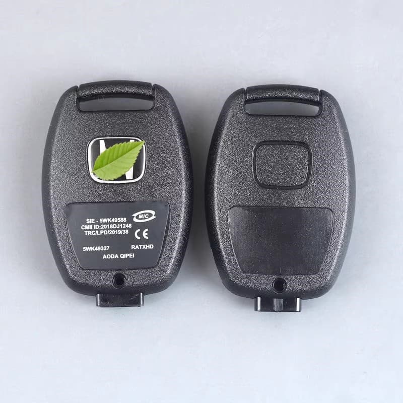 Adequado para Honda em linha reta chave escudo antigo ajuste CRV Civic Accord Odyssey escudo de controle remoto frontal